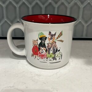 Boston Warehouse Festive Dogs Mug